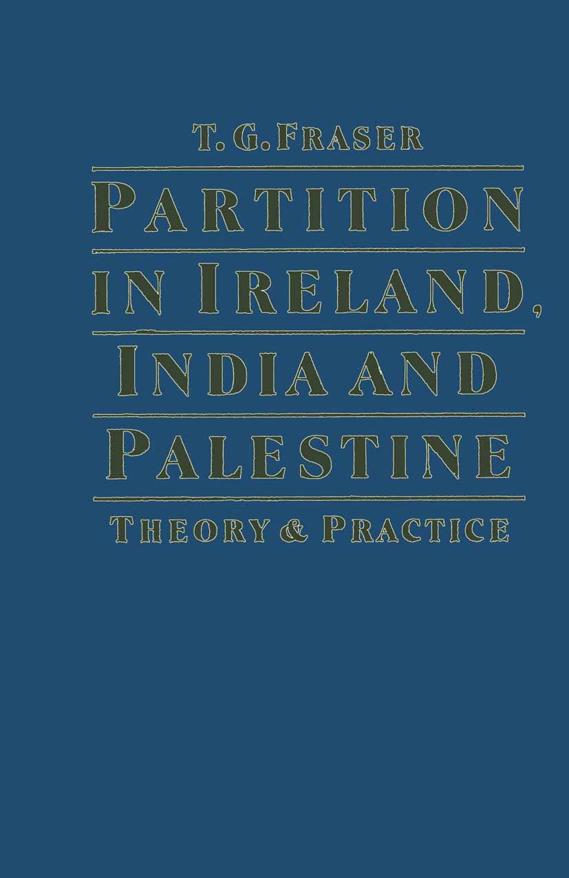 Palestine The Peel Commission Springerlink