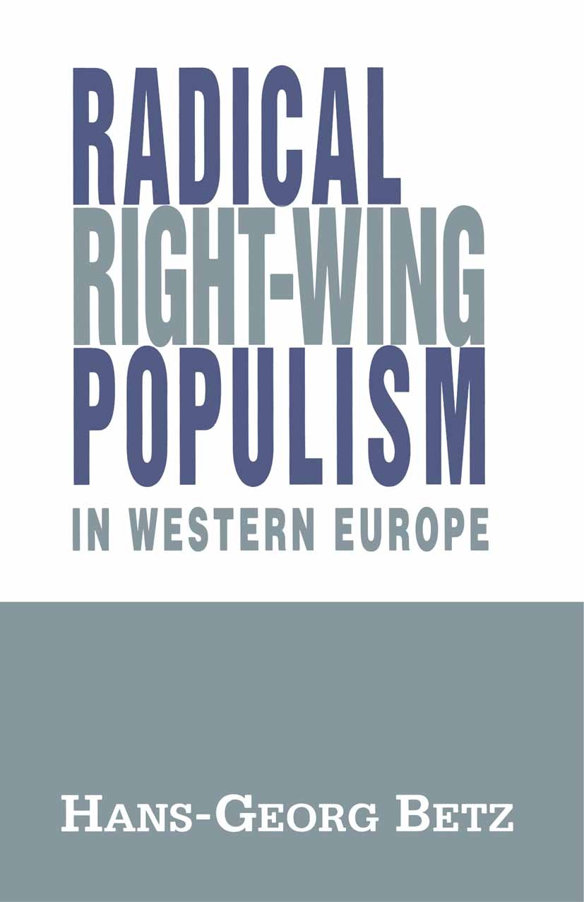 Radical Right-Wing Populism in Western Europe | SpringerLink