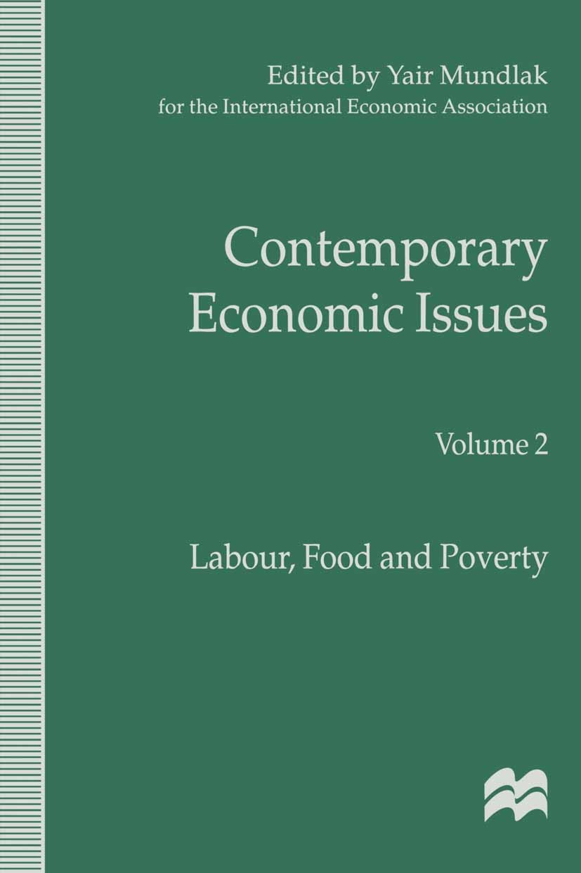 Contemporary Economic Issues: Volume 2: Labour, Food and
