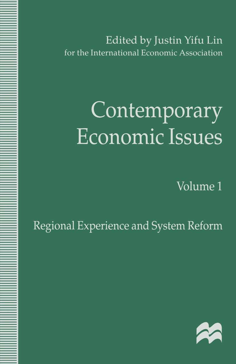 洋書 Issues in Contemporary Economics Contemporary Economic Issues: Regional Experience and System