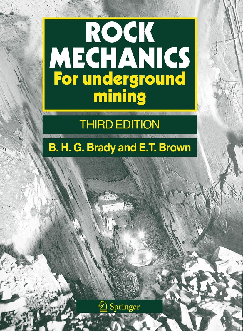 Rock Mechanics: For underground mining | SpringerLink