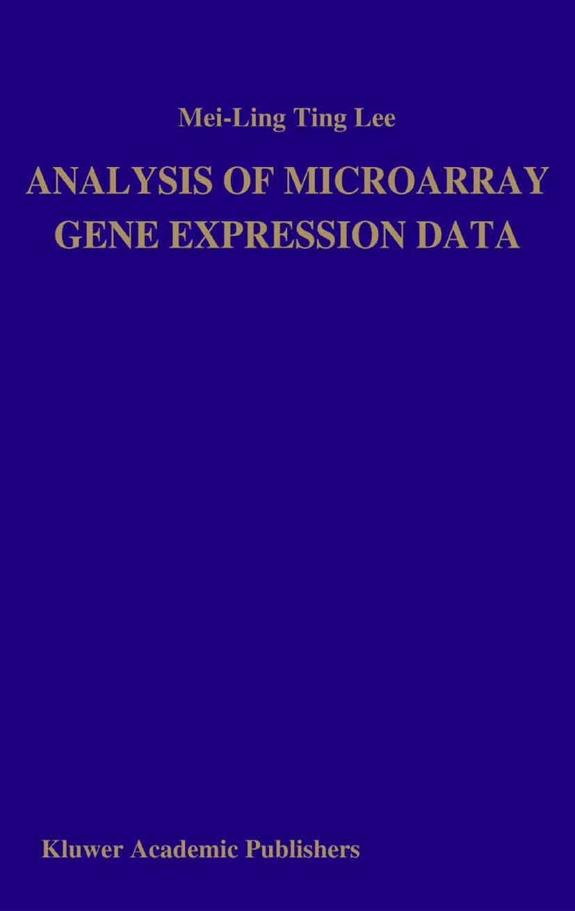 Analysis of Microarray Gene Expression Data | Springer Nature Link