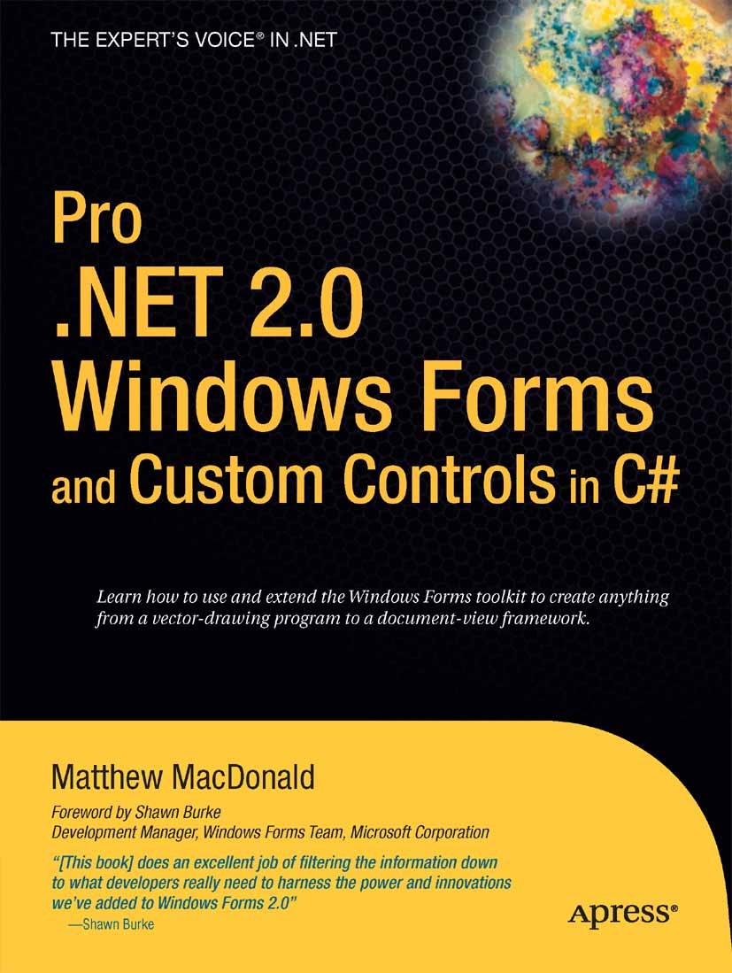 Windows Forms 2.0 Programming Microsoft .NET Development Series 
