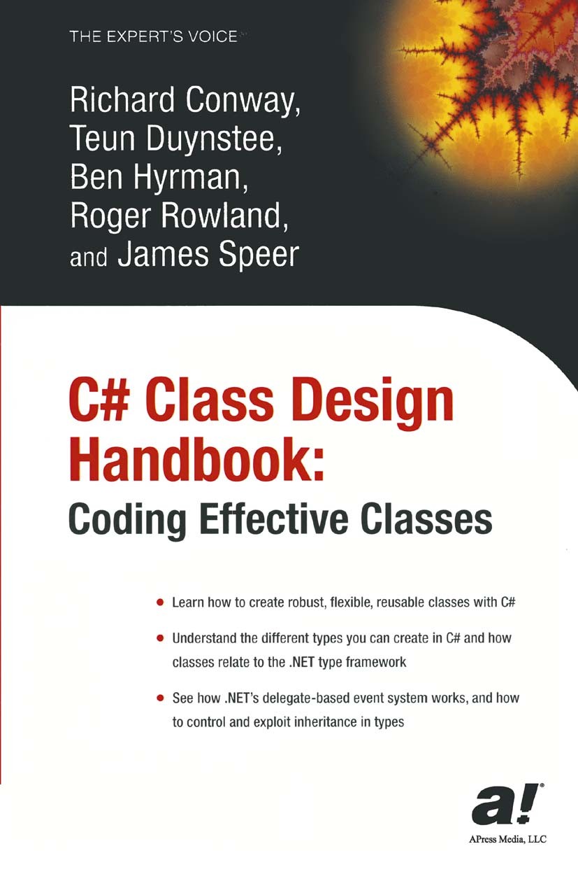 C# class design handbook: coding effective classes | springerlink