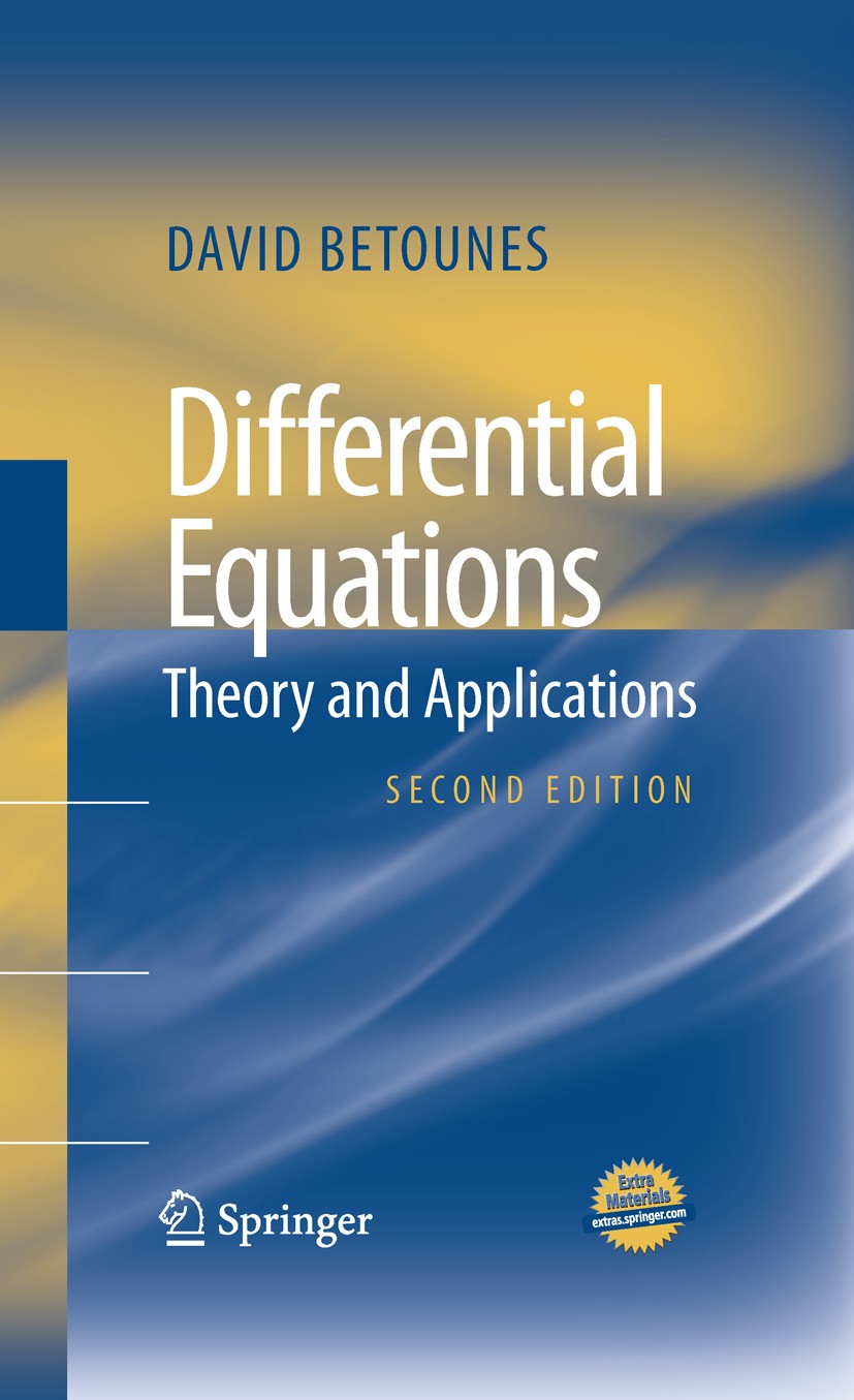 Differential Equations: Theory and Applications | SpringerLink