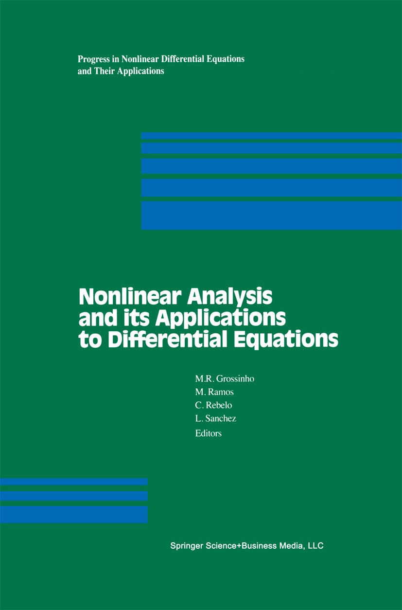 Nonlinear Analysis and its Applications to Differential