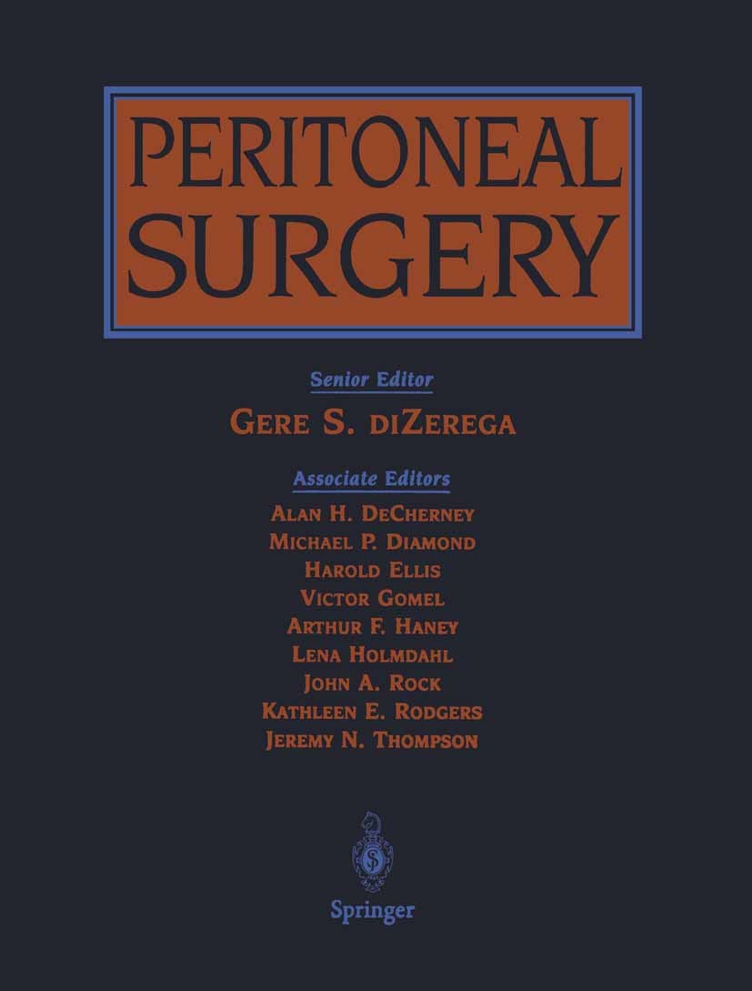 Peritoneal Surgery   医学書 Peritoneal Surgery 医学書