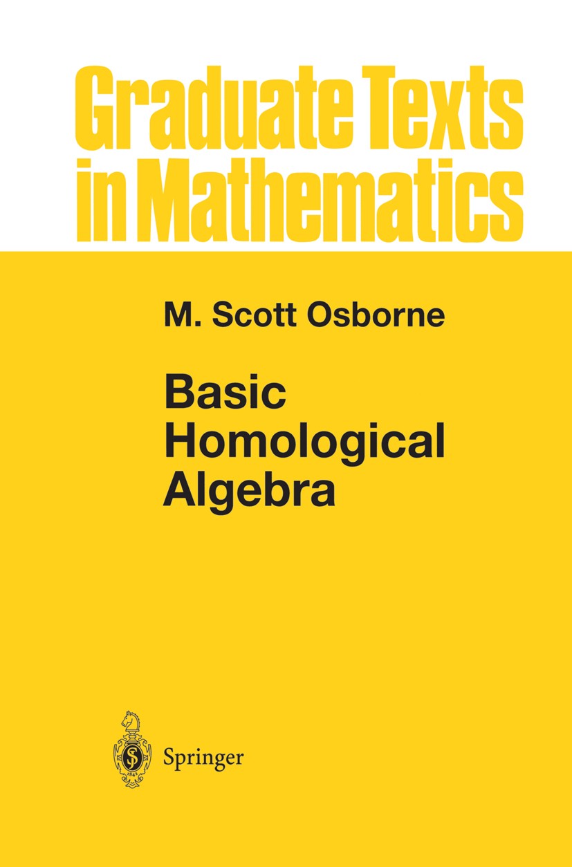 Basic Homological Algebra | SpringerLink