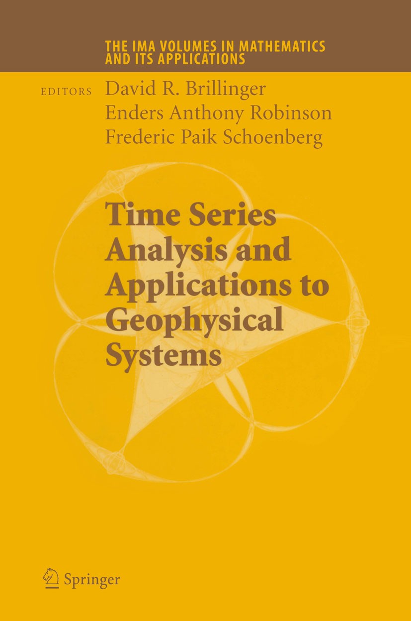 Analysis　Systems:　and　Geophysical　Applications　to　Series　Time　SpringerLink　Part　I
