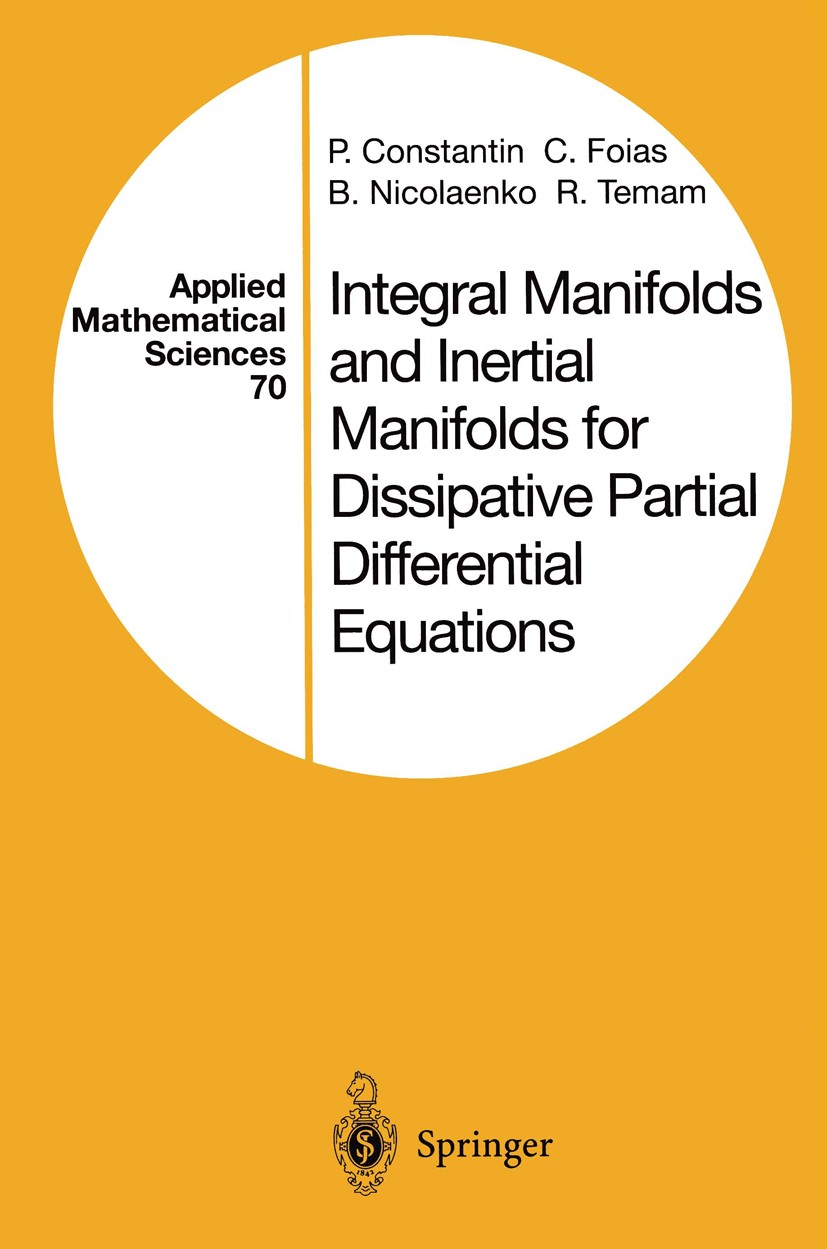 Integral Manifolds and Inertial Manifolds for Dissipative Partial