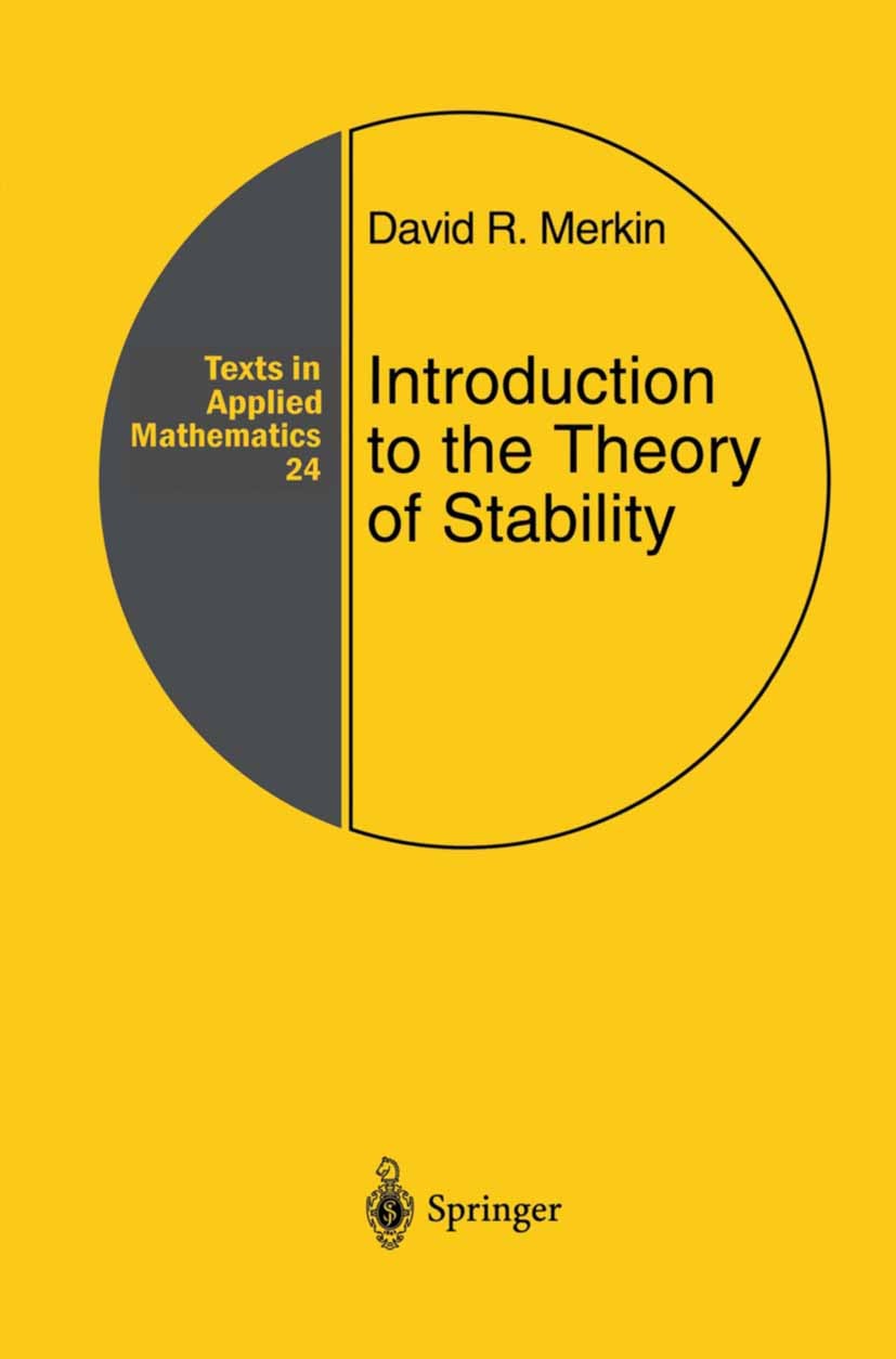 Introduction to the Theory of Stability | SpringerLink