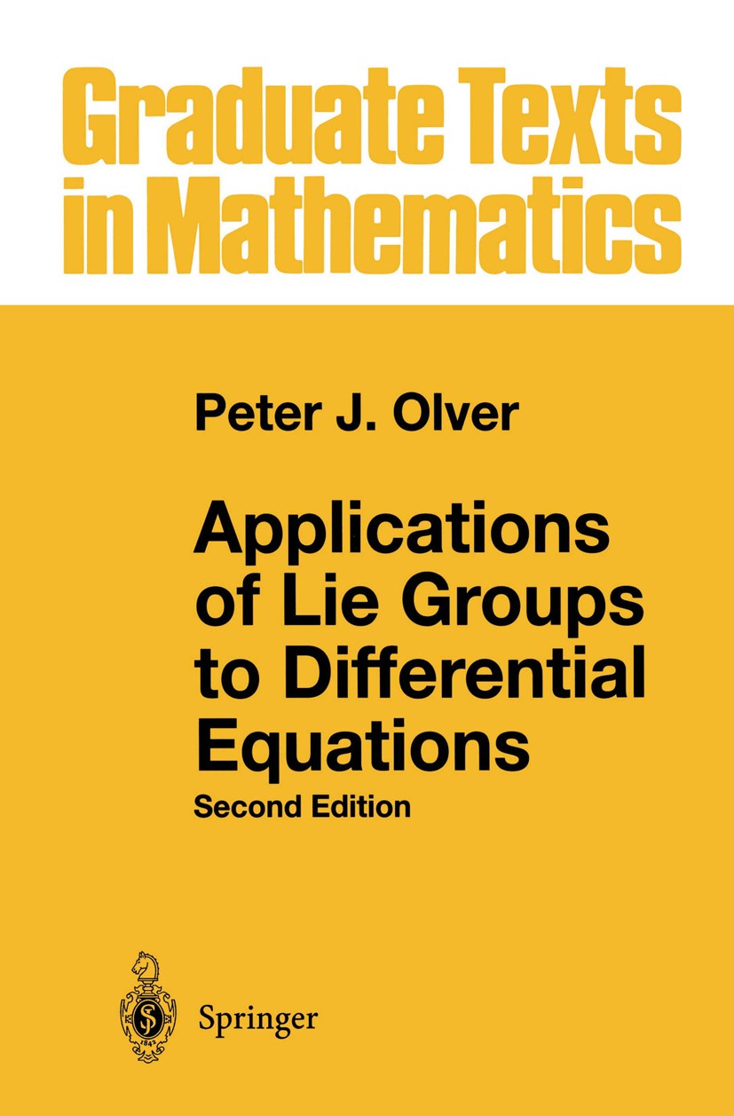 Applications of Lie Groups to Differential Equations | SpringerLink