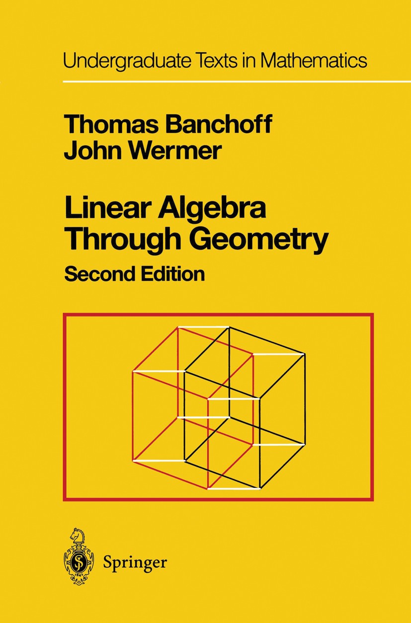 Linear Algebra Through Geometry | SpringerLink