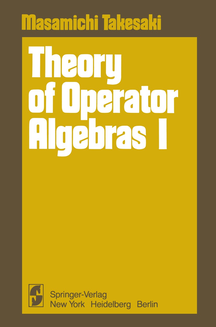 Theory of Operator Algebras I | Springer Nature Link