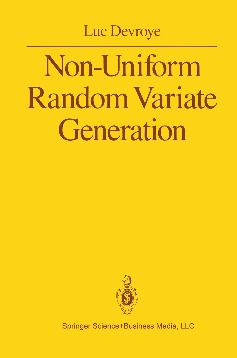 Non-Uniform Random Variate Generation | SpringerLink