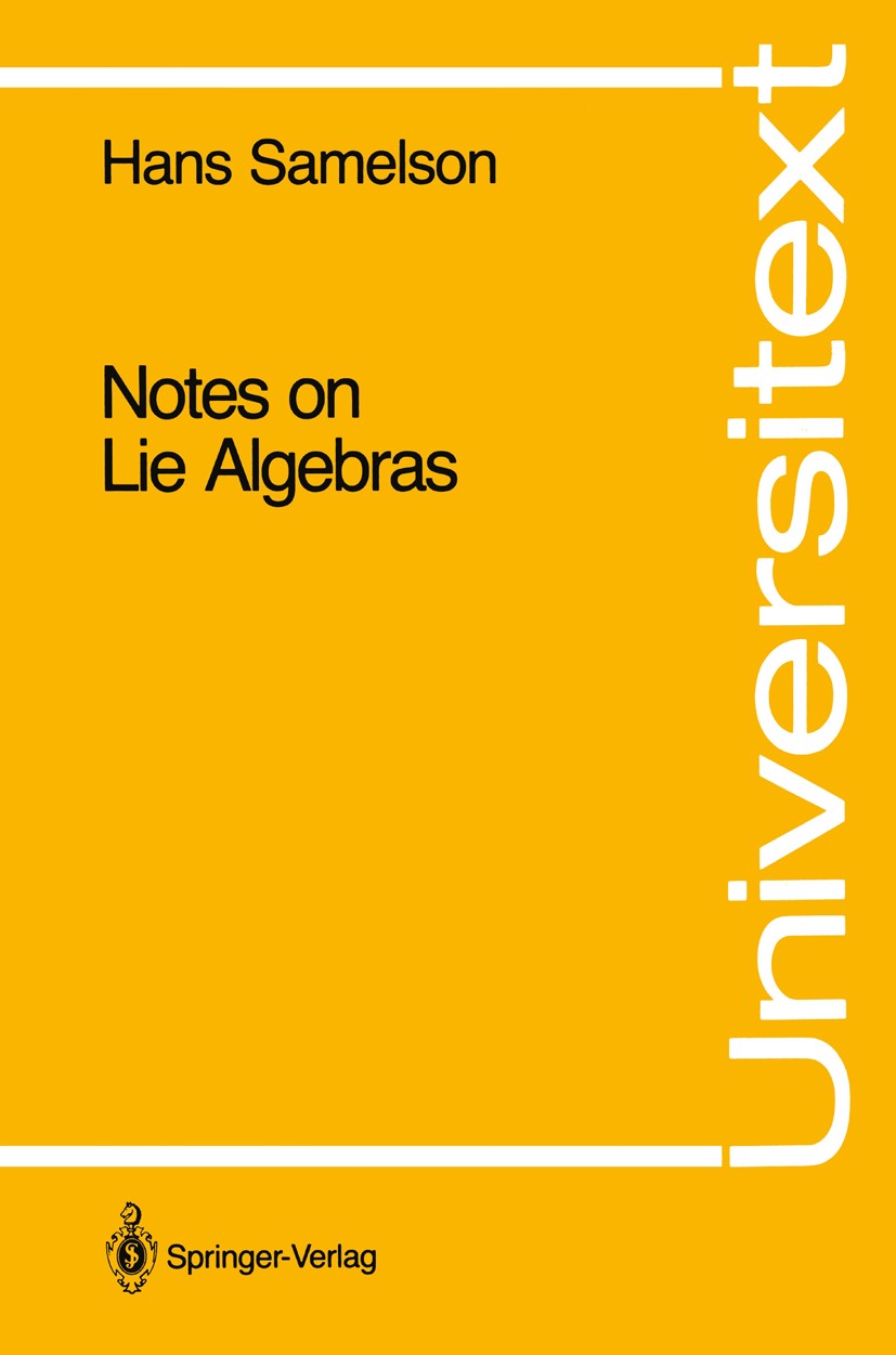 Notes on Lie Algebras | SpringerLink