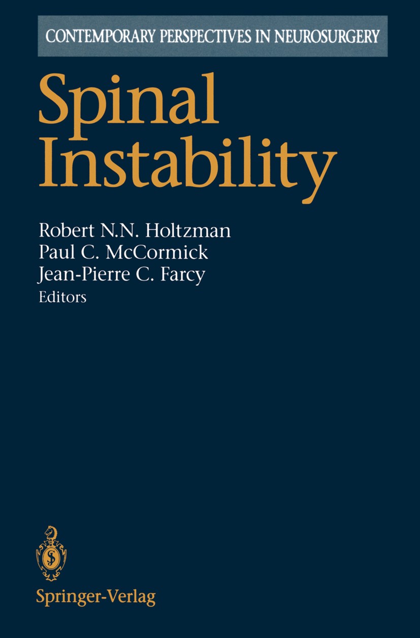 Spinal Instability | Springer Nature Link