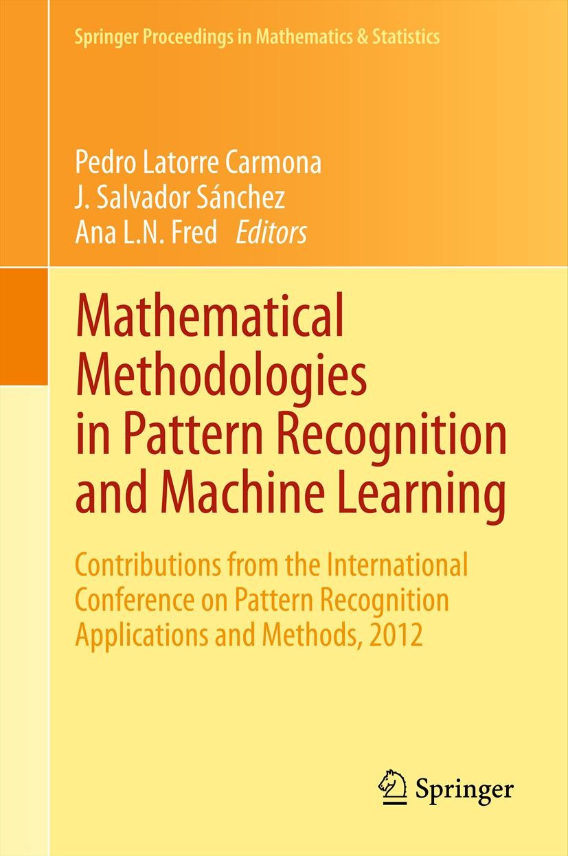 Pattern recognition and store machine learning springer