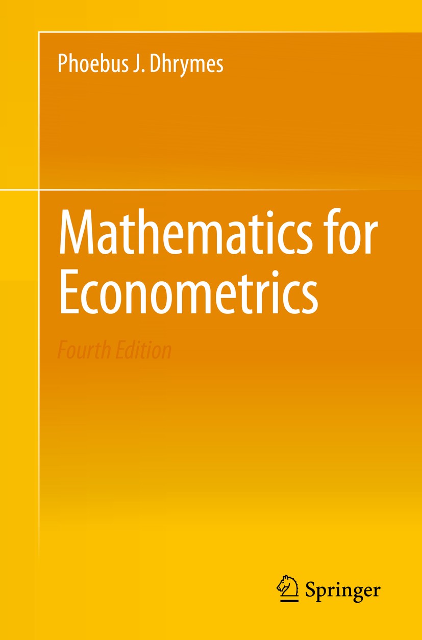 大人気アイテム Mathematics SpringerLink | Econometrics for 語学+参考書