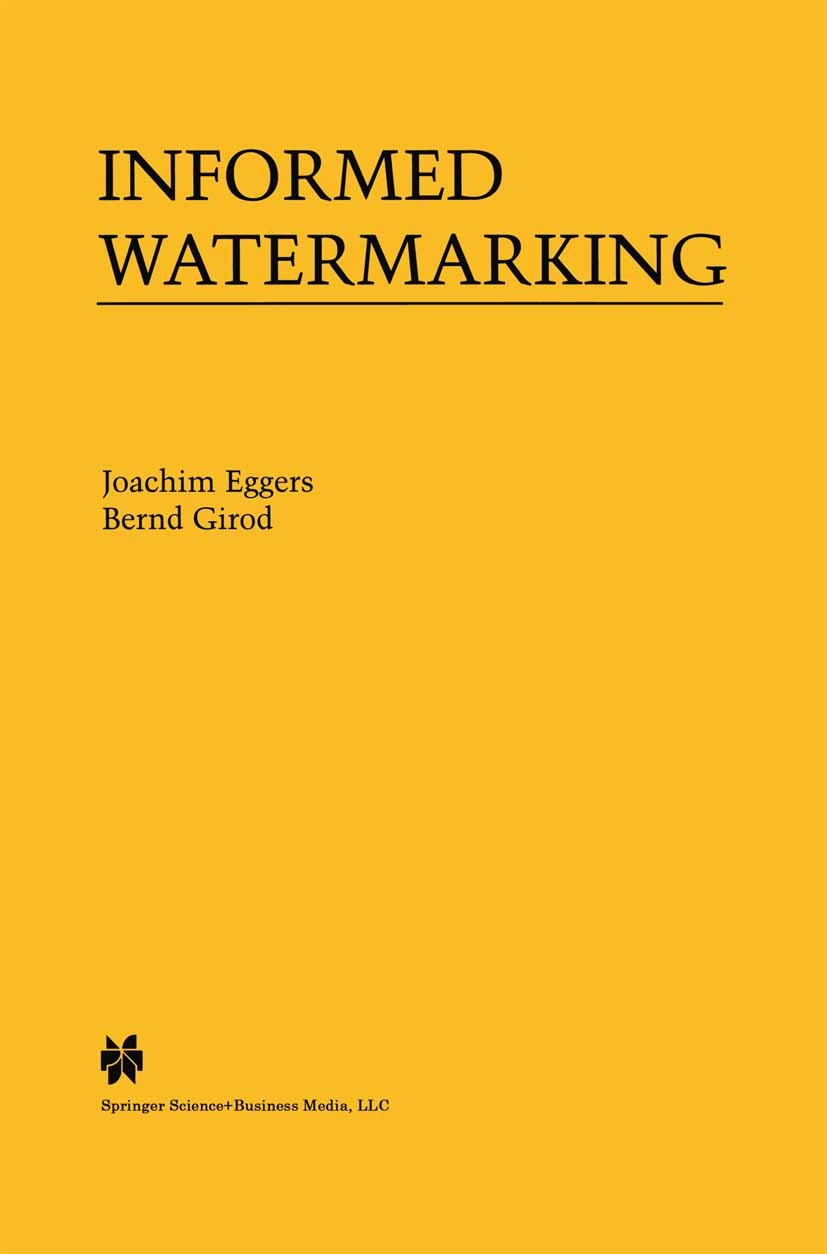 Informed　Watermarking　SpringerLink
