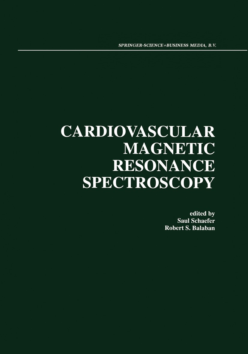 Cardiovascular Magnetic Resonance Spectroscopy | SpringerLink