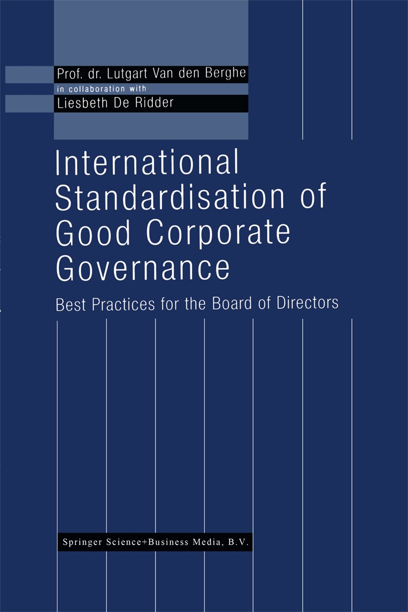 International Standardisation of Good Corporate Governance: Best