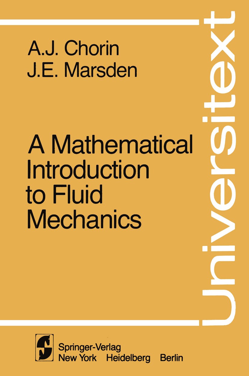 A Mathematical Introduction to Fluid Mechanics | SpringerLink