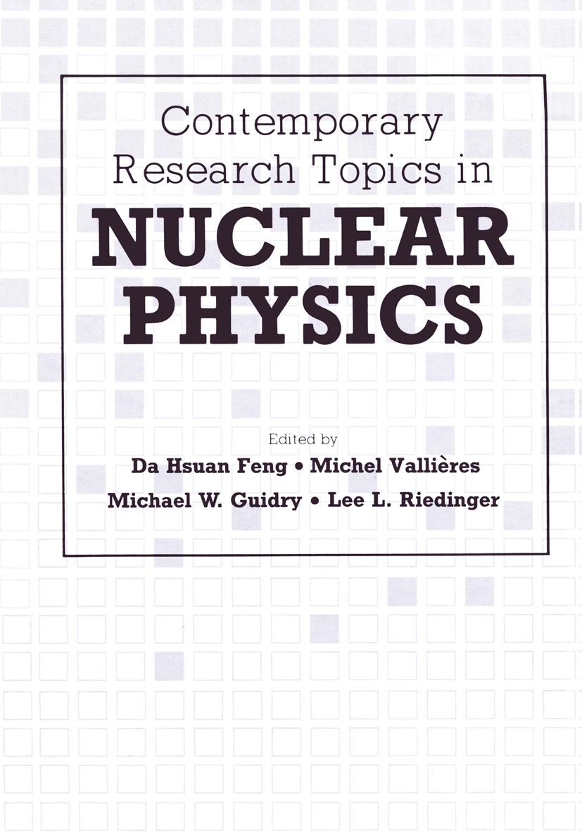 Contemporary Research Topics in Nuclear Physics | SpringerLink