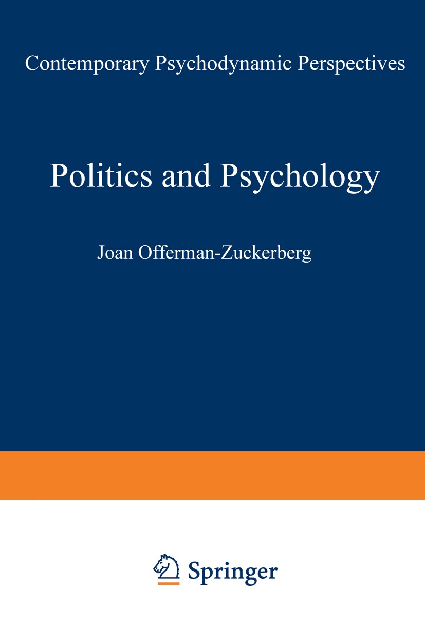 Politics and Psychology: Contemporary Psychodynamic