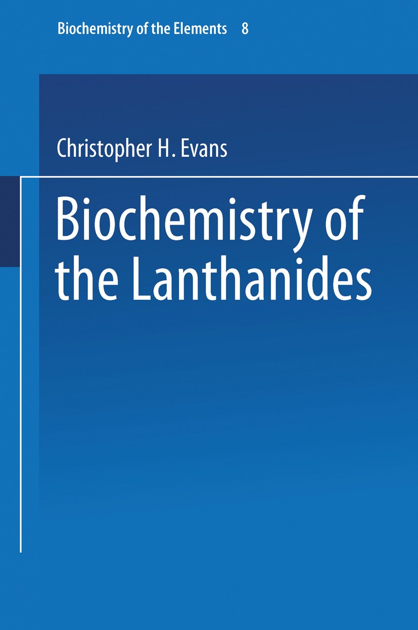 Book cover for <p>Biochemistry of the lanthanides</p>
