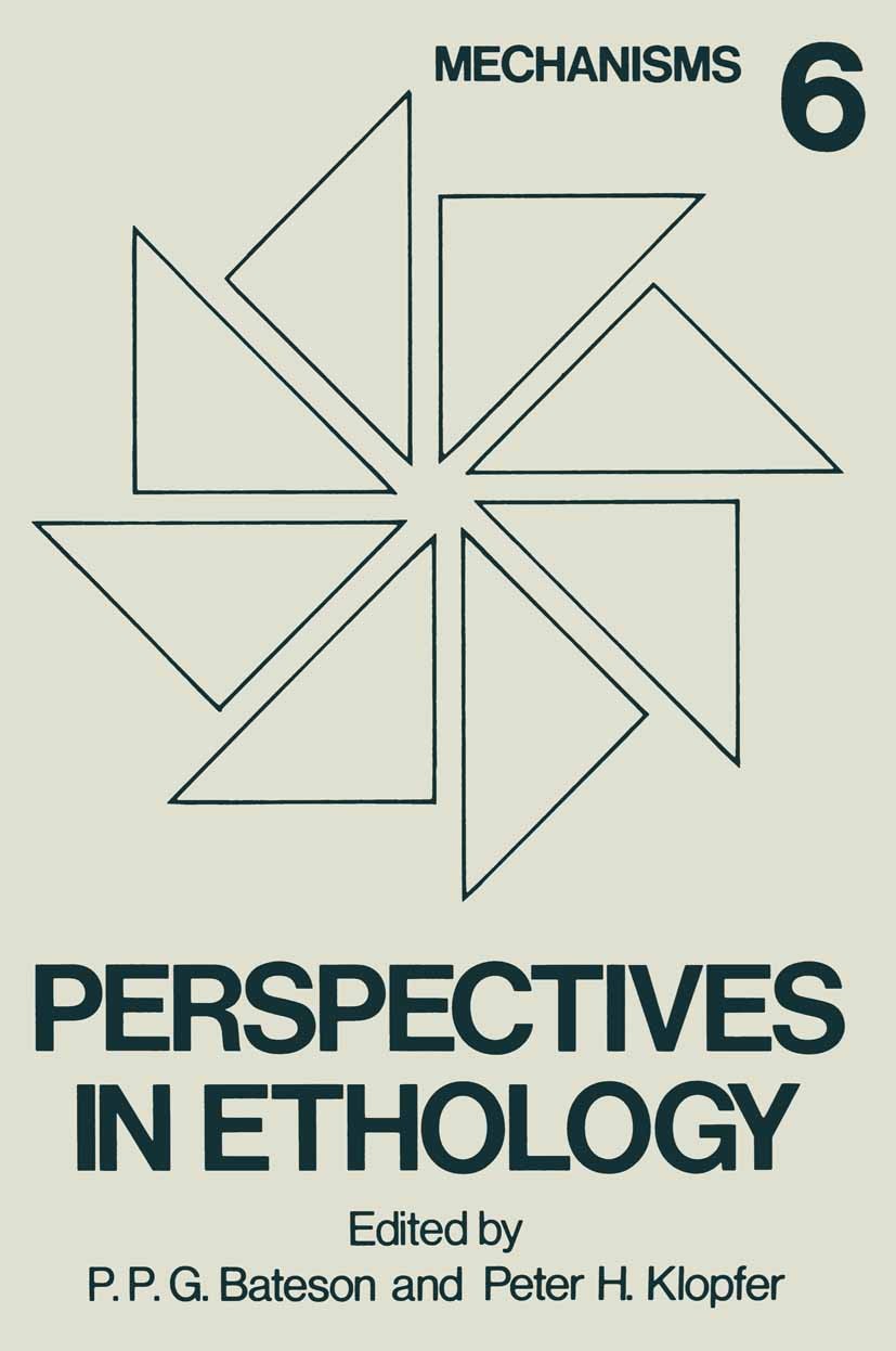 Perspectives in Ethology | SpringerLink