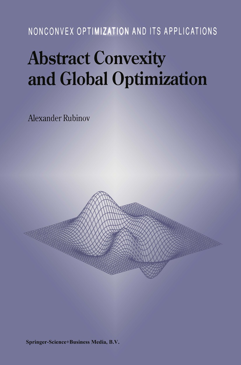 Abstract Convexity and Global Optimization | Springer Nature Link