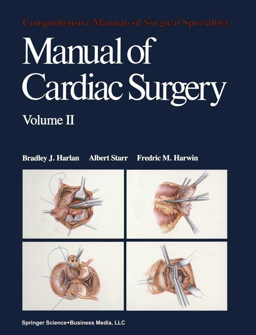 Manual of Cardiac Surgery | SpringerLink
