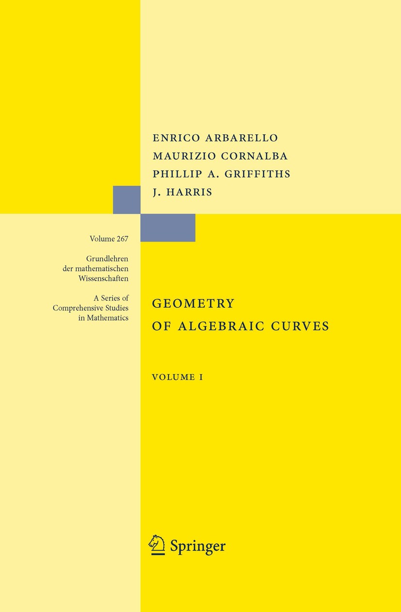 Geometry of Algebraic Curves: Volume I | SpringerLink