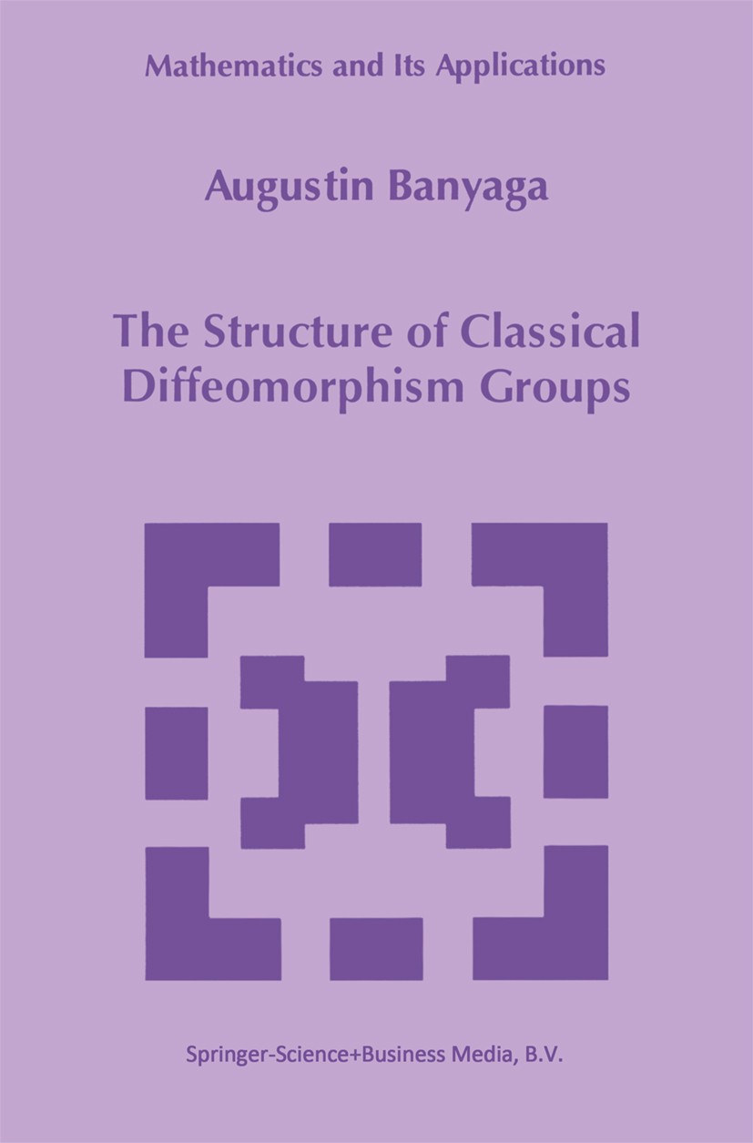The Structure of Classical Diffeomorphism Groups | SpringerLink