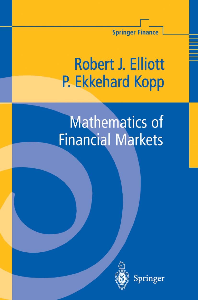Mathematics of Financial Markets | SpringerLink