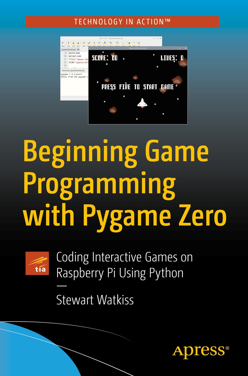 Learn to make games with python and pygame.