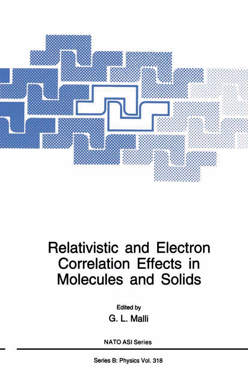 Relativistic and Electron Correlation Effects in Molecules and