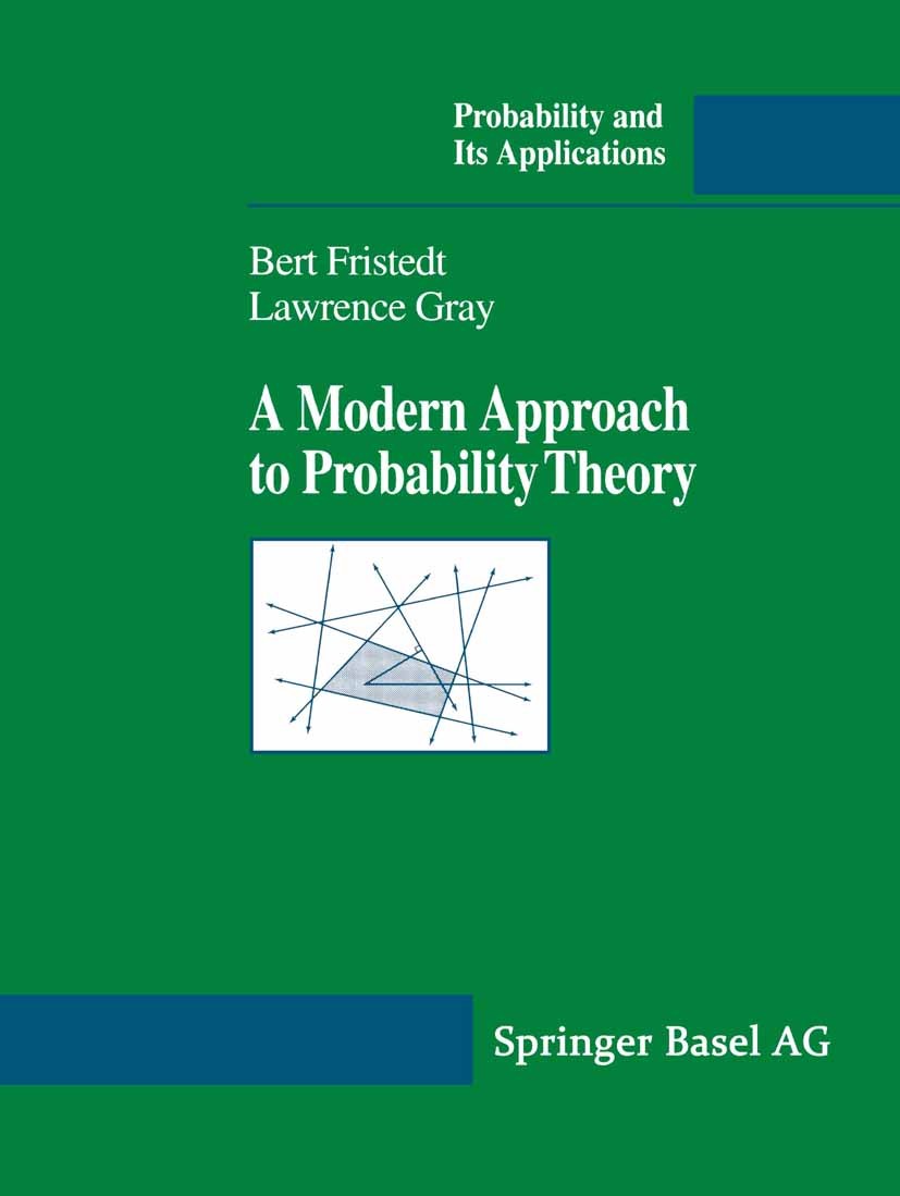 A Modern Approach to Probability Theory | SpringerLink