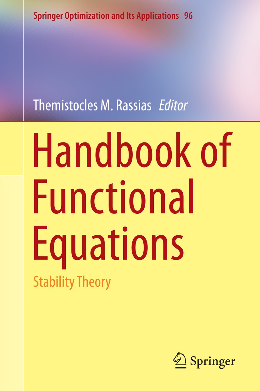 Handbook of Functional Equations Handbook of Functional Equations