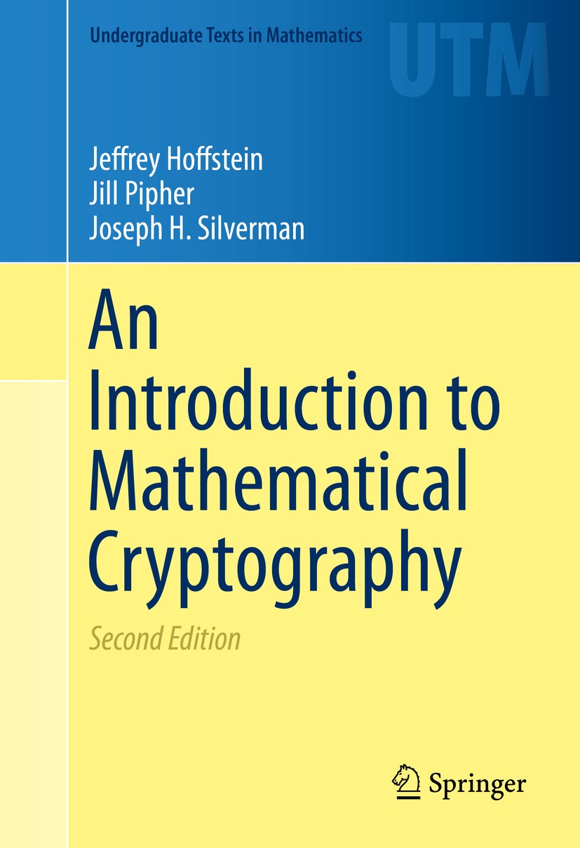 An Introduction to Mathematical Cryptography | SpringerLink