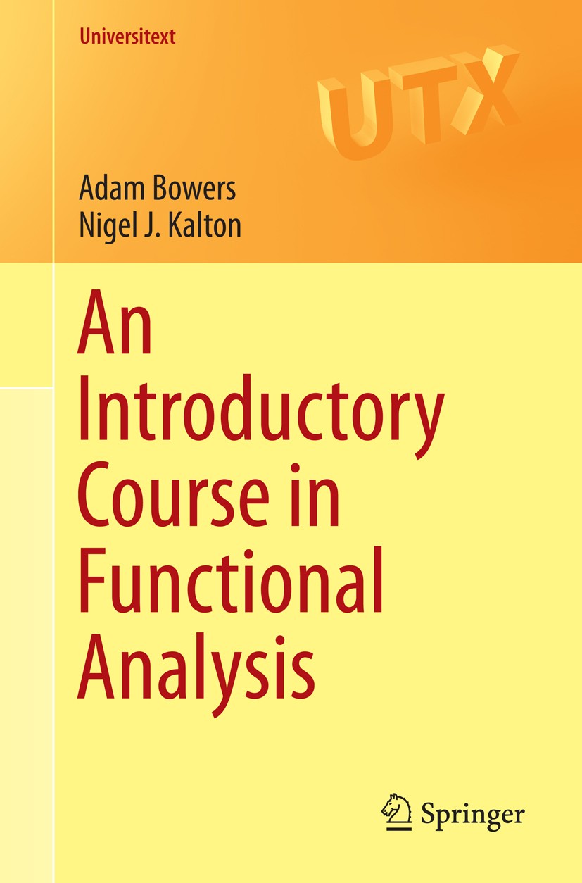 An Introductory Course in Functional Analysis | SpringerLink An Introductory Course in Functional Analysis | SpringerLink
