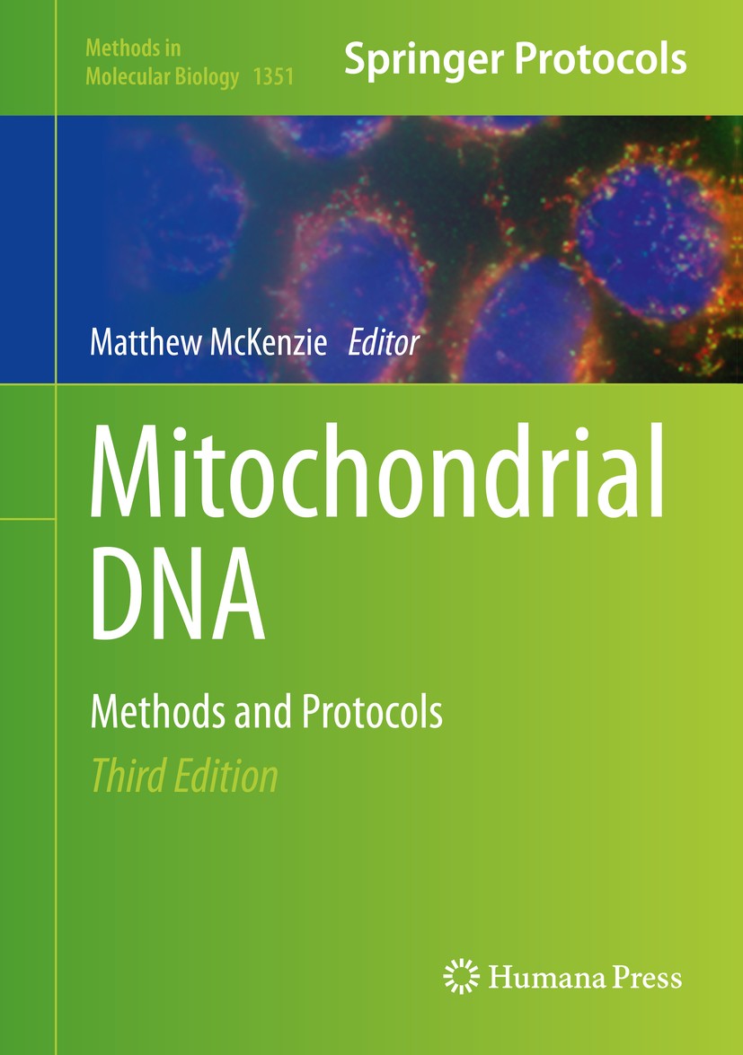 Mitochondrial DNA: Methods and Protocols | Springer Nature Link