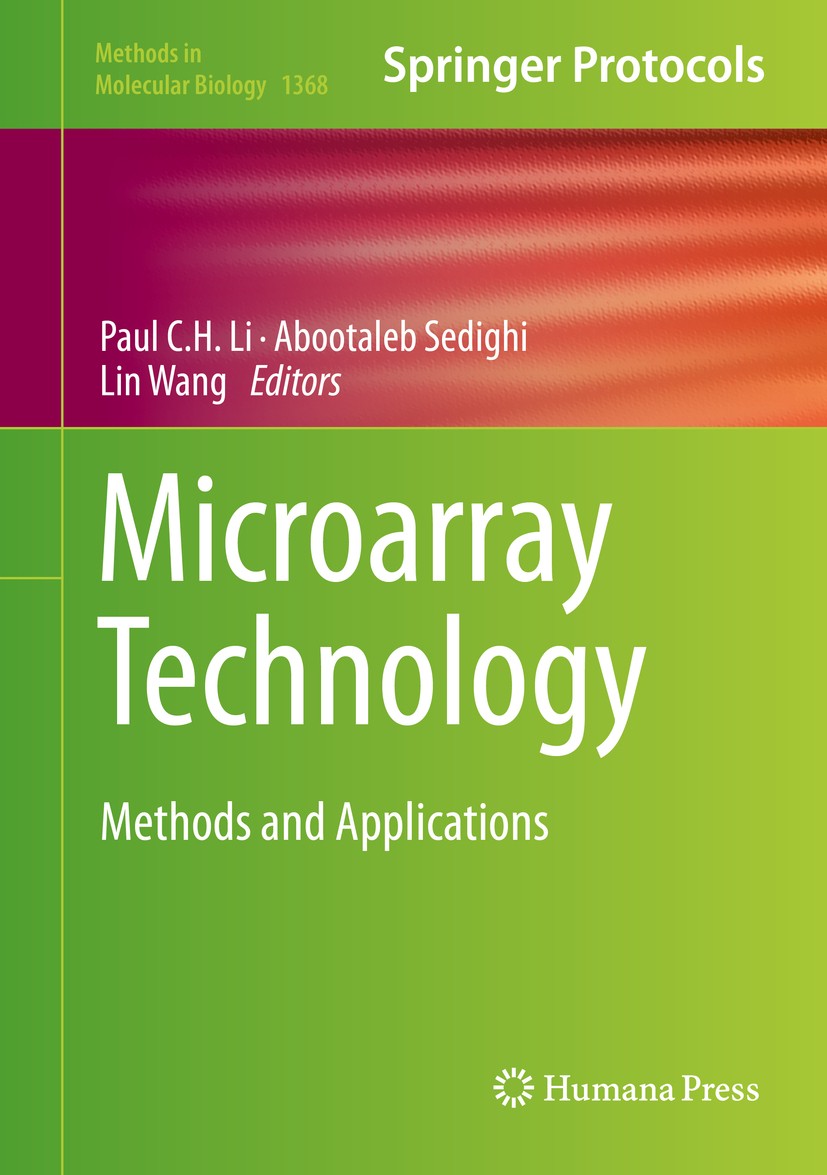 Microarray Technology: Methods and Applications | Springer Nature Link