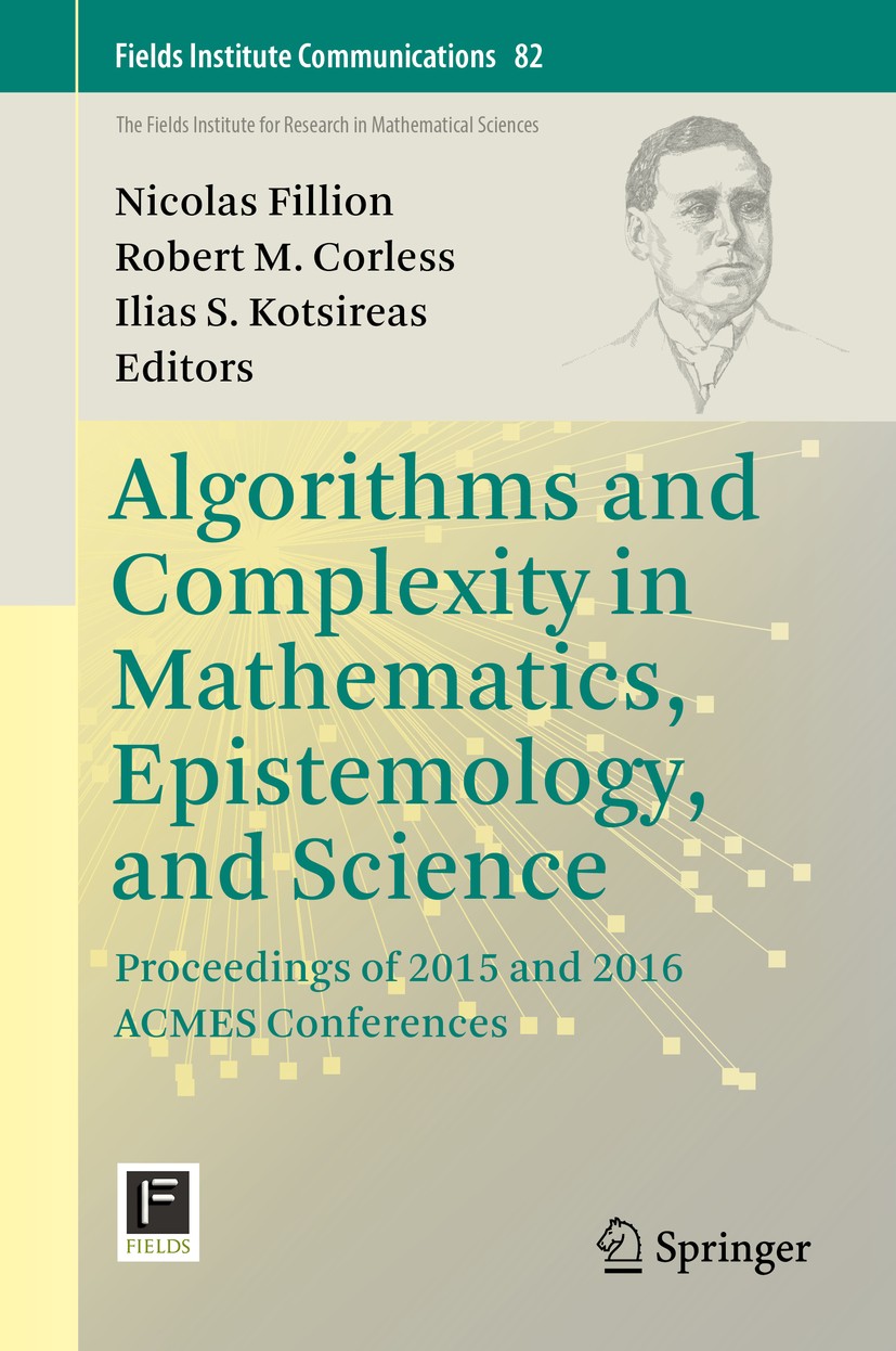 Algorithms and Complexity in Mathematics, Epistemology, and