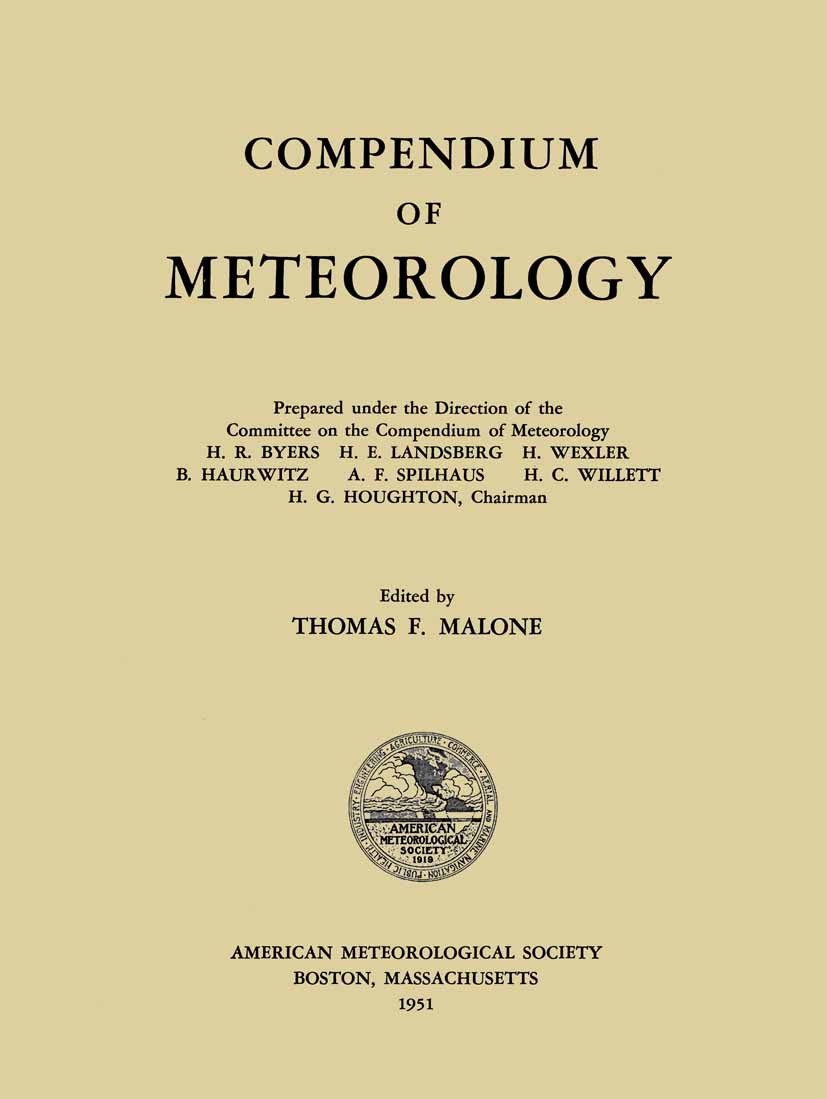 本物 Compendium of Meteorology | SpringerLink 地学