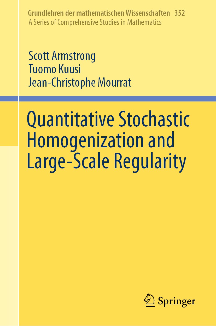 Quantitative Stochastic Homogenization and Large-Scale