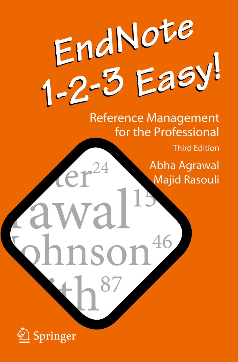 EndNote 1-2-3 Easy!: Reference Management for the Professional |  SpringerLink
