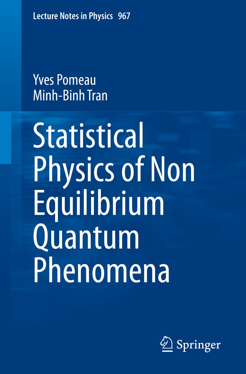 Statistical Physics of Non Equilibrium Quantum Phenomena | SpringerLink