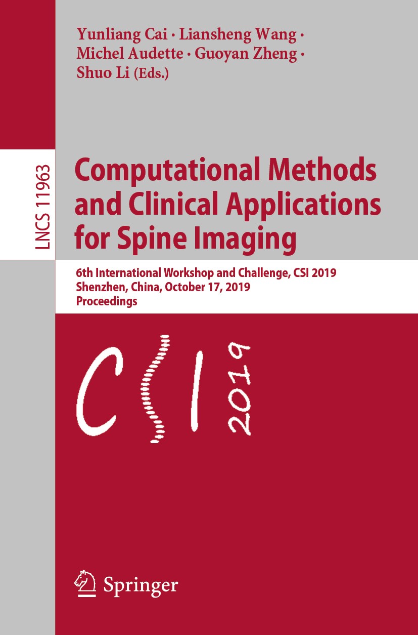 Computational Methods and Clinical Applications for Spine Imaging 